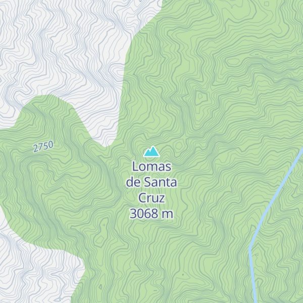 Map of Lomas de Santa Cruz