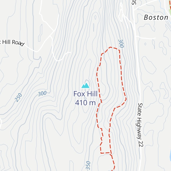 Map of Fox Hill