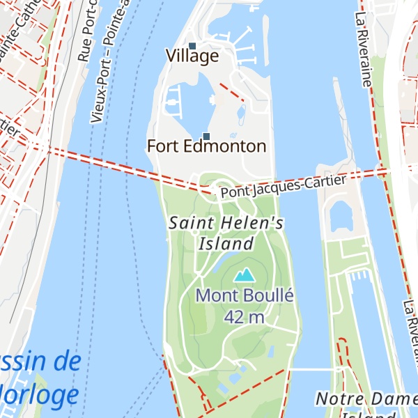 Map of Paroi d'escalade
