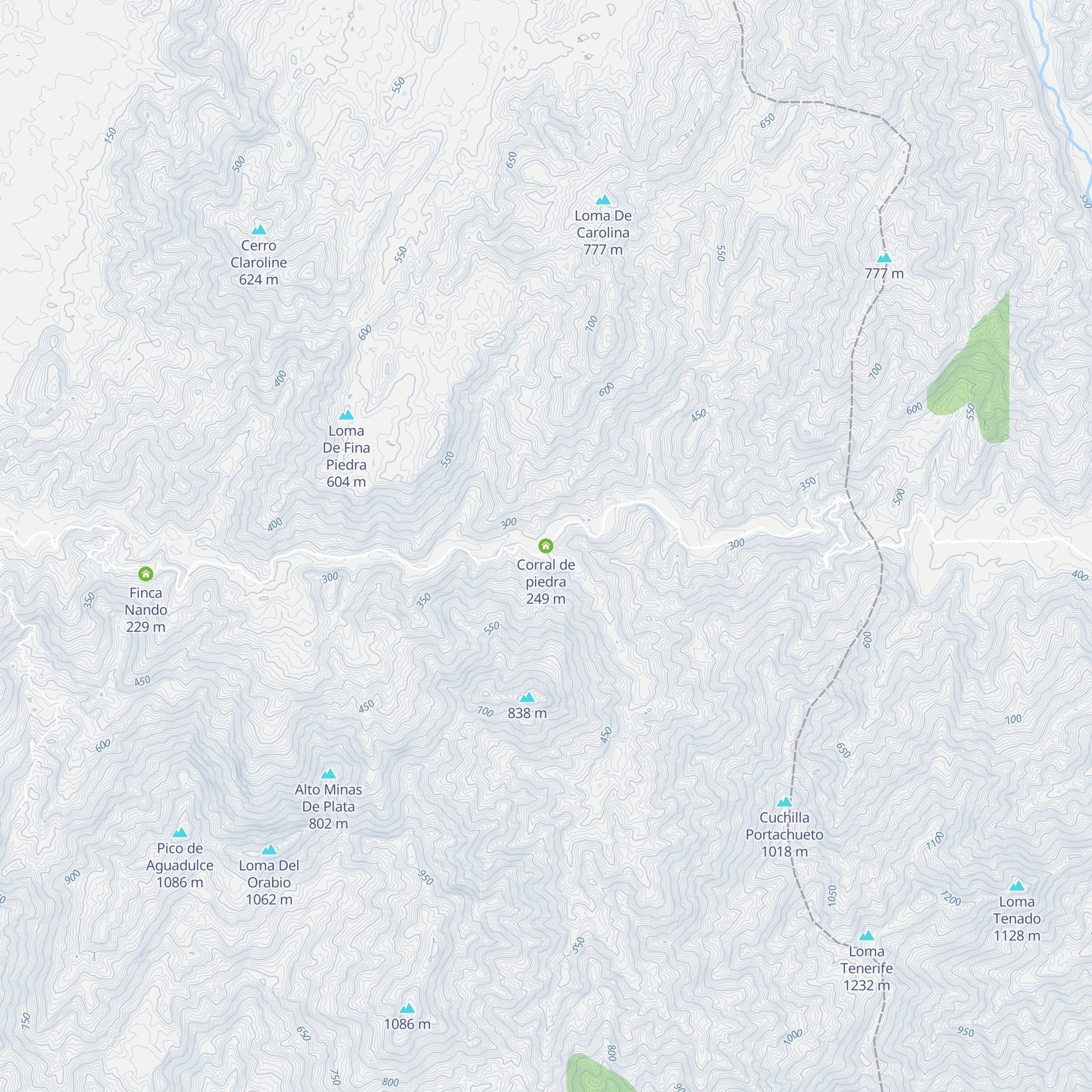 Corral de piedra map