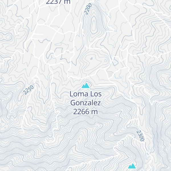 Map of Loma Los Gonzalez