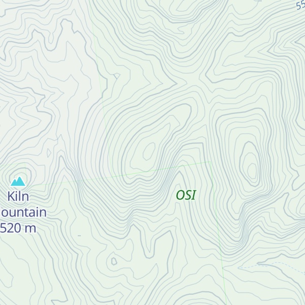 Map of Notch Mountain