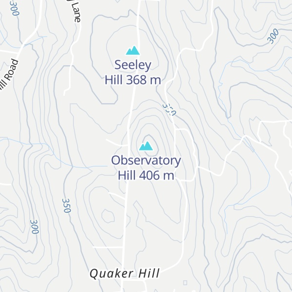 Map of Observatory Hill
