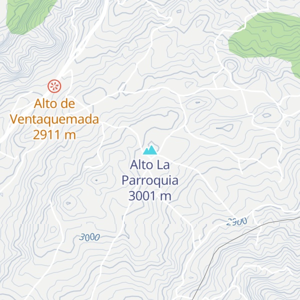 Map of Alto La Parroquia