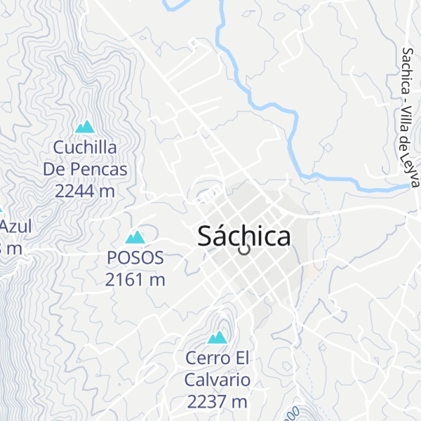 Map of Cabañas Ojo de agua