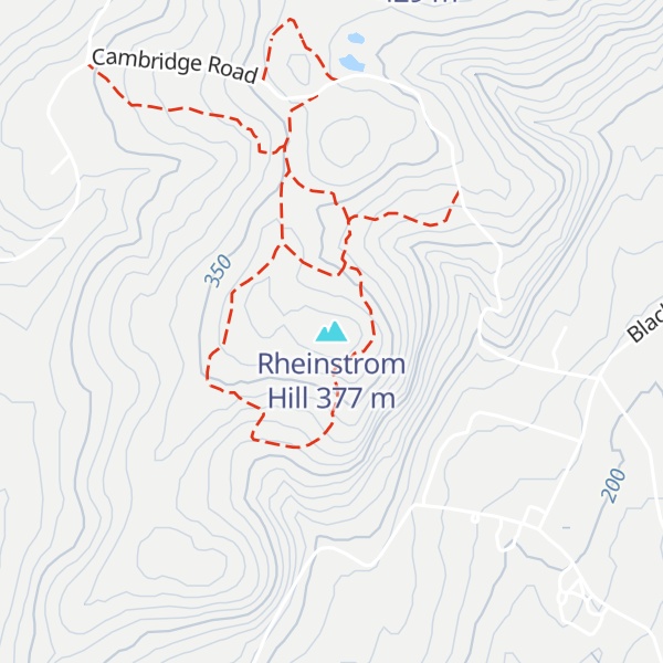 Map of Rheinstrom Hill