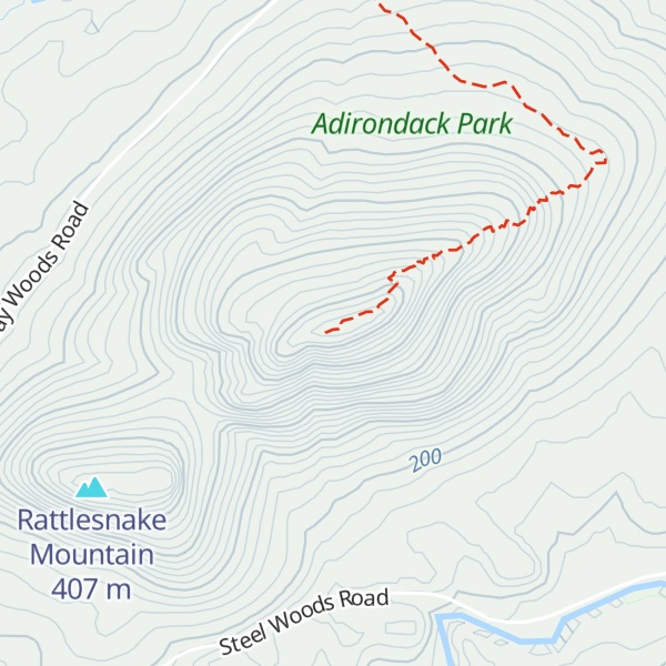 Map of Mount Inez