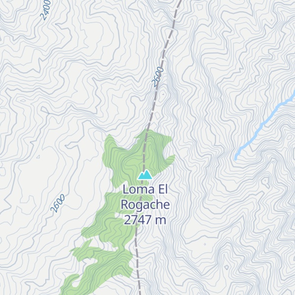 Map of Loma El Regadio