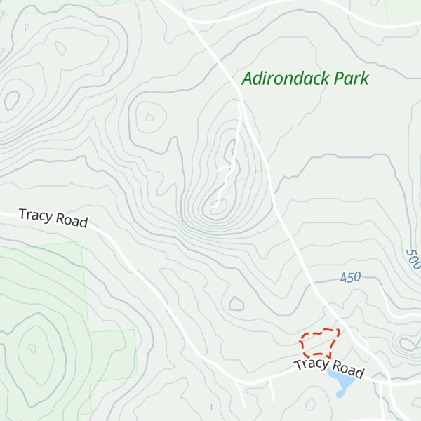Map of Belfry Mountain