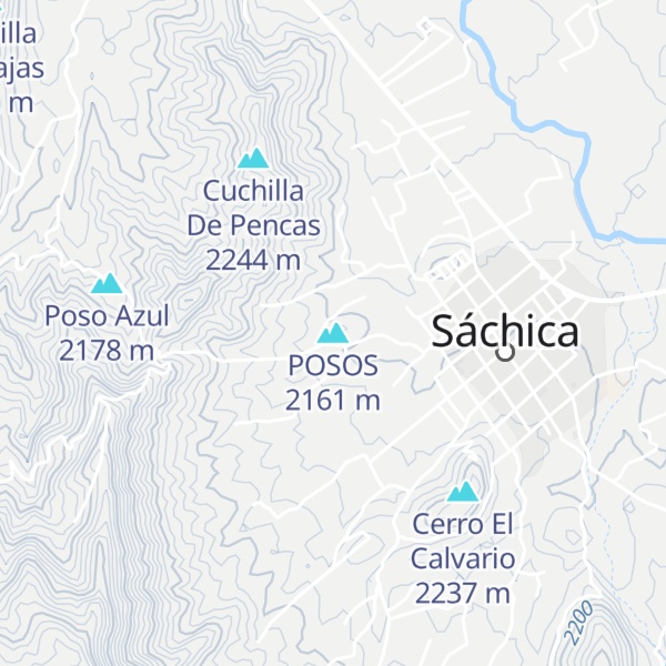 Map of POSOS