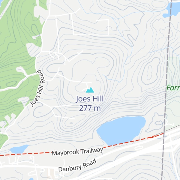 Map of Joes Hill