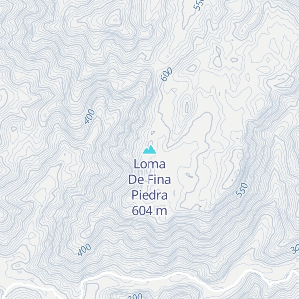 Map of Loma De Fina Piedra