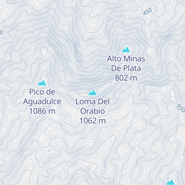 Map of Loma Del Orabio