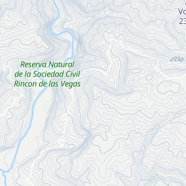 Map of Alto Matachín