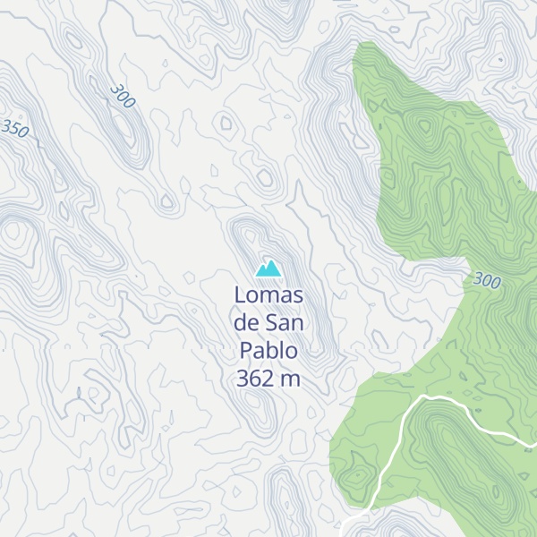 Map of Lomas de San Pablo