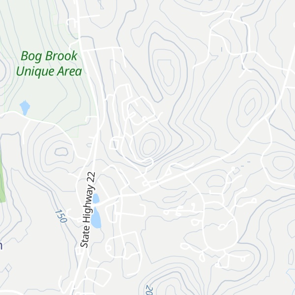 Map of Mount Ebo