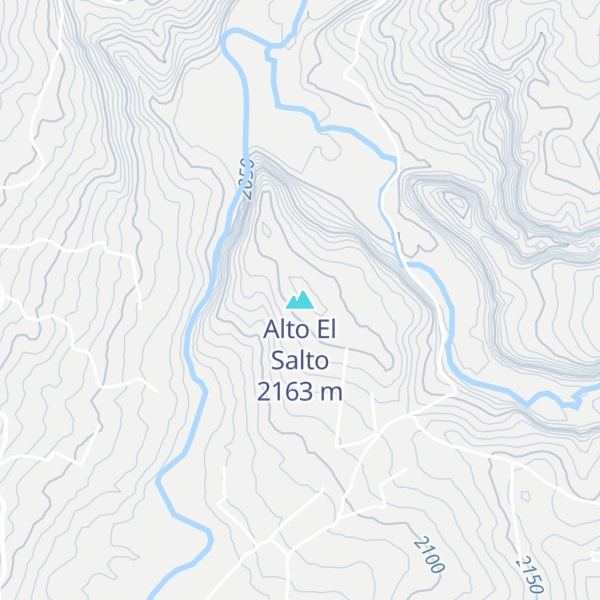 Map of Alto El Salto