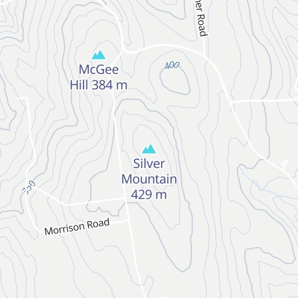 Map of Silver Mountain