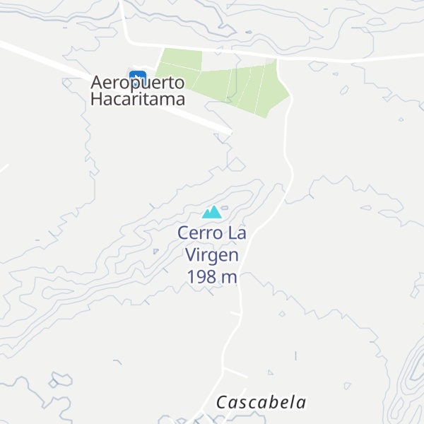 Map of Cerro La Virgen