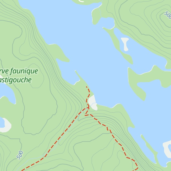 Map of Refuge Grand Masti