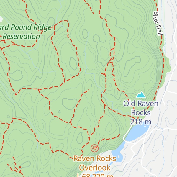 Map of Indian Rock Shelter
