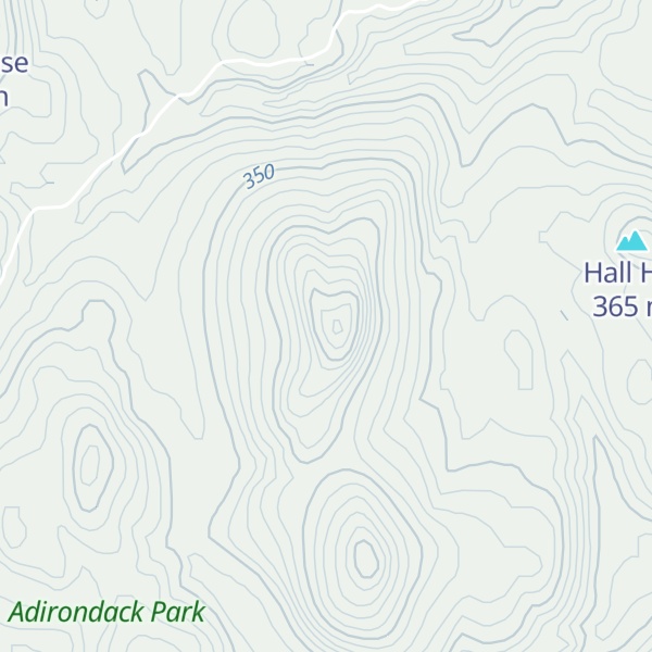 Map of Perkett Mountain