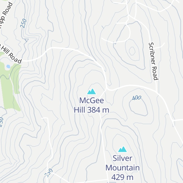 Map of McGee Hill