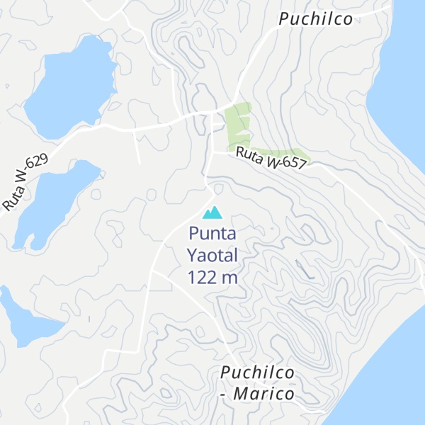 Map of Punta Yaotal