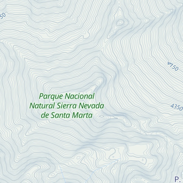 Map of Cerro Griere