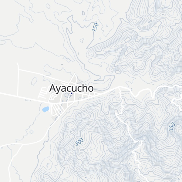 Map of Casa Pastoral Ayacucho