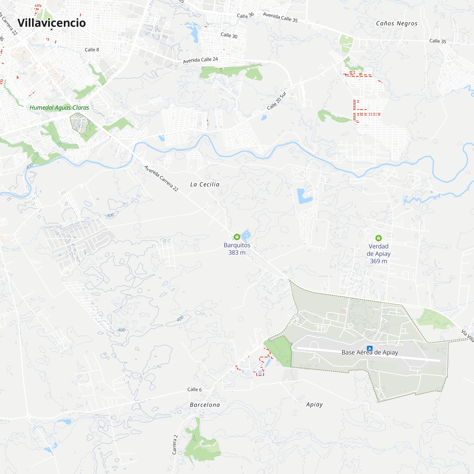 Barquitos map