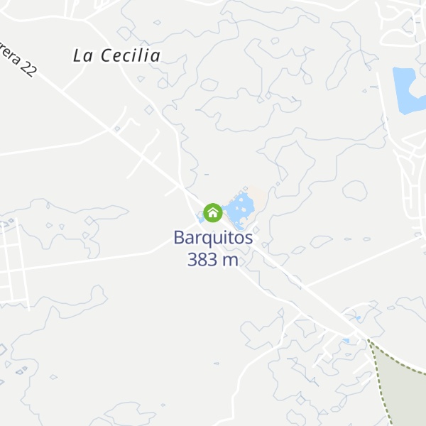 Map of Barquitos