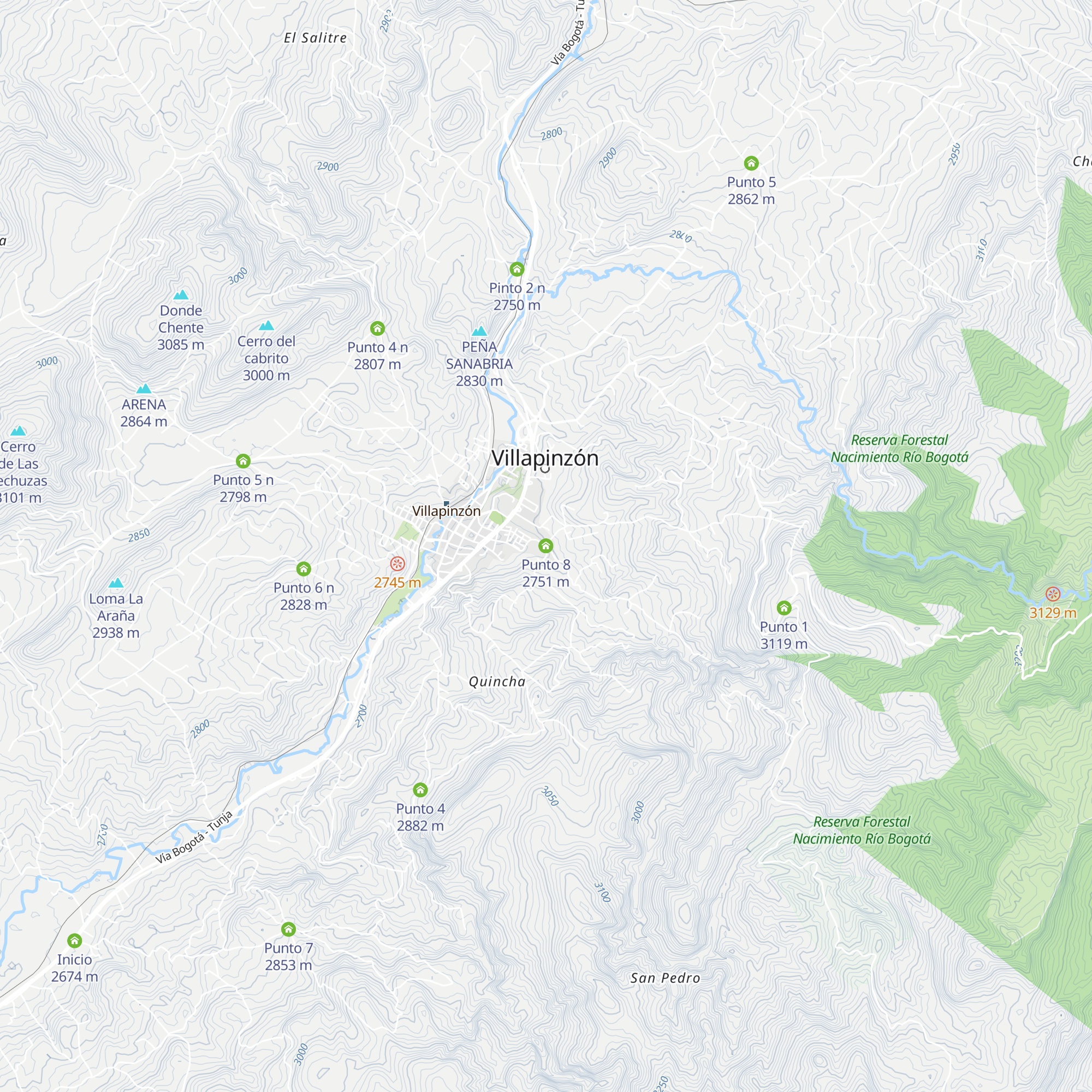 Punto 8 map