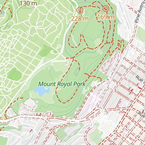 Map of Colline de l'Abri