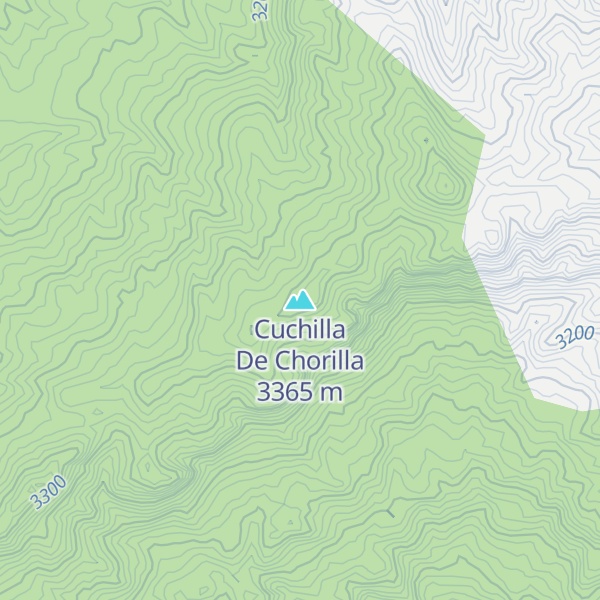 Map of Cuchilla De Chorilla