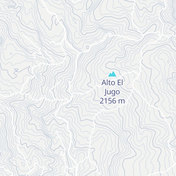 Map of Alto El Godo
