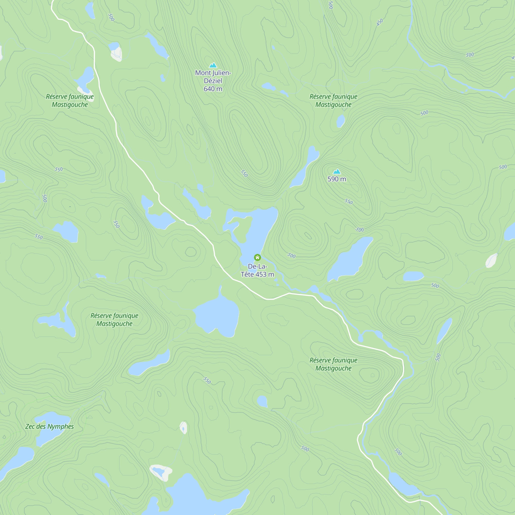 De-La-Tête map
