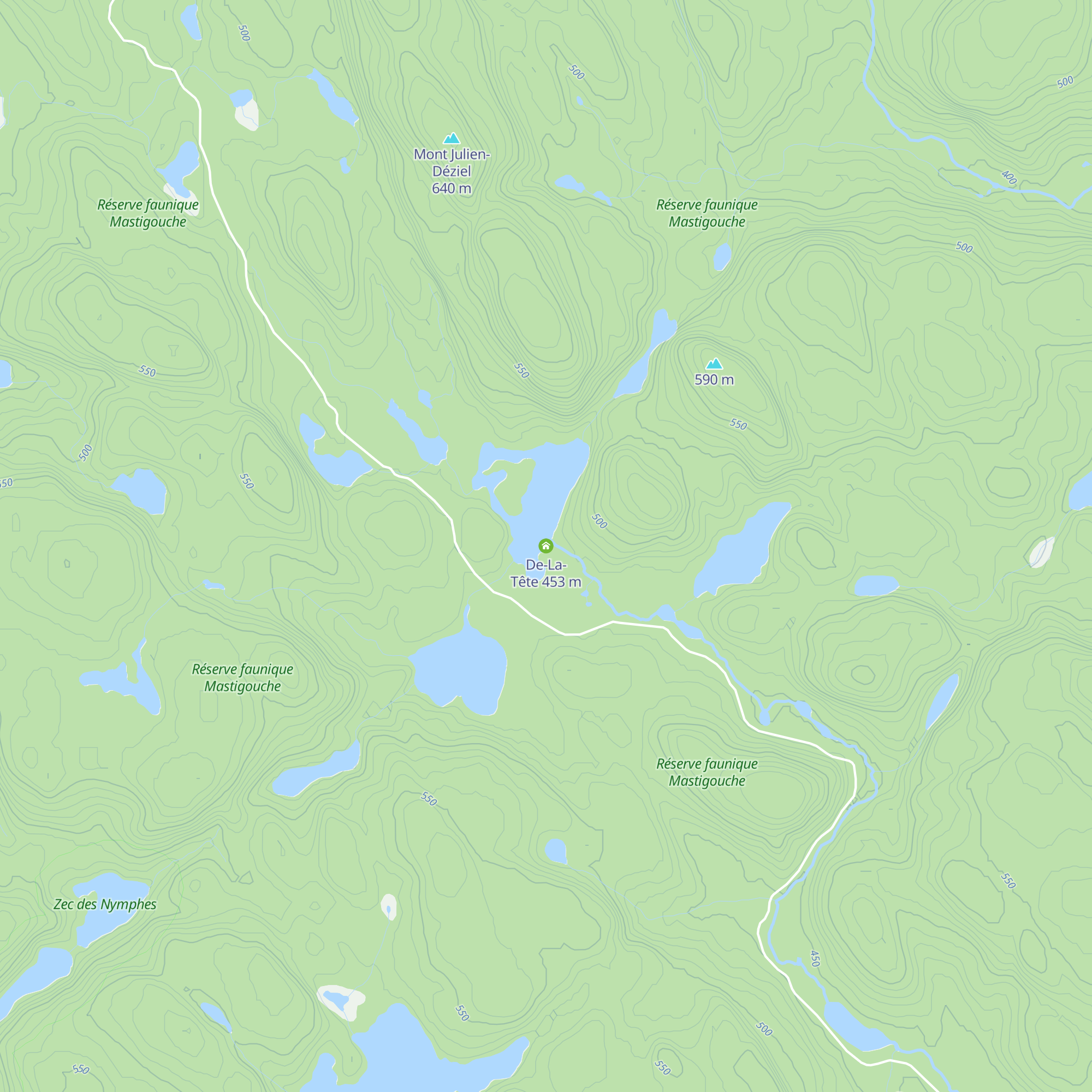 De-La-Tête map