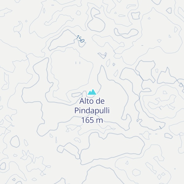 Map of Alto de Pindapulli