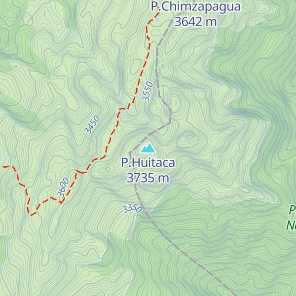 Map of P.Huitaca