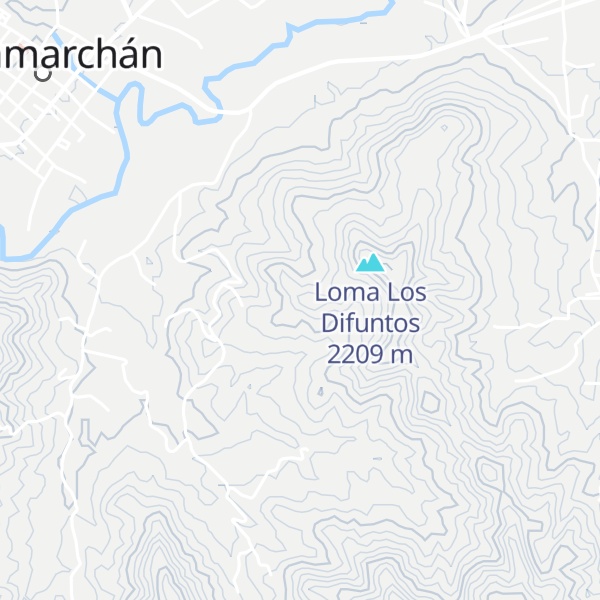 Map of Loma La Cruz