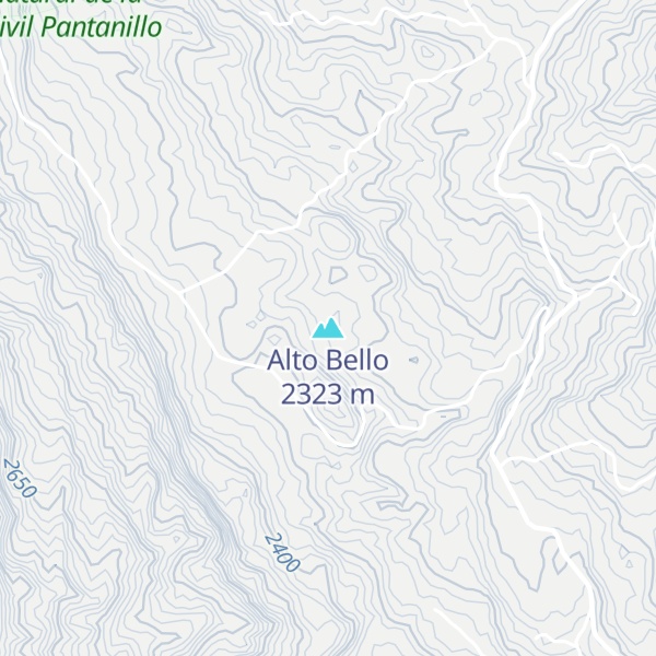 Map of Alto Bello