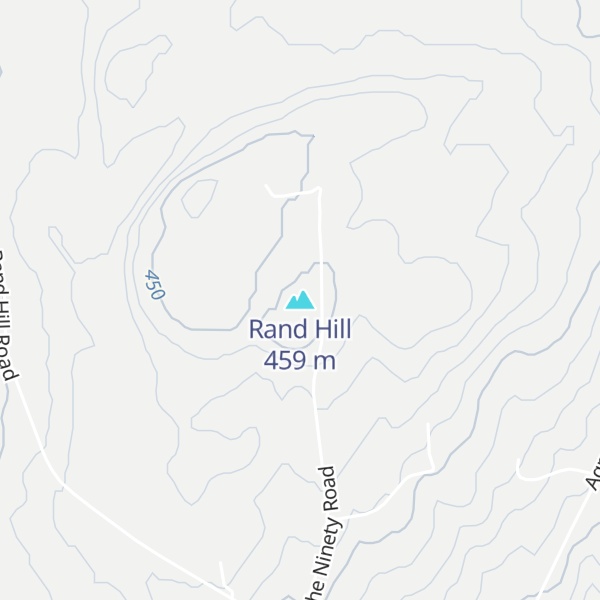 Map of Rand Hill