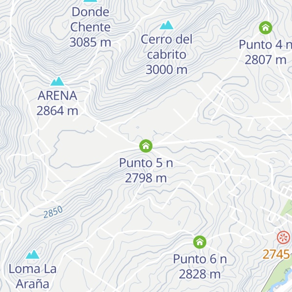 Map of Punto 5 n