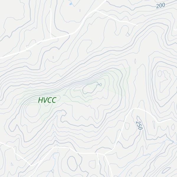 Map of Mount Rafinesque