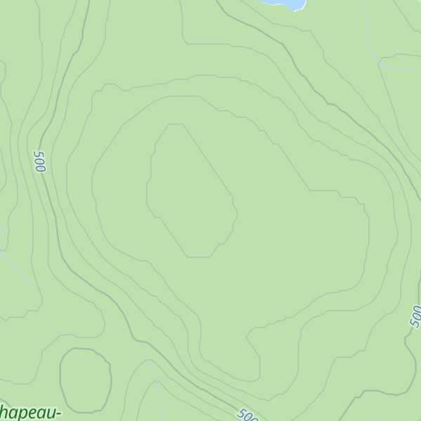 Map of Montagne de la Roue et du Pin