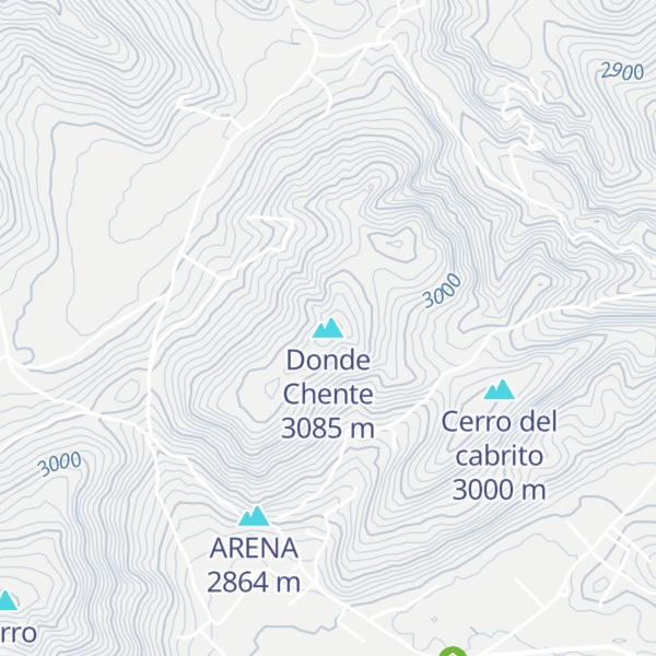 Map of Donde Chente