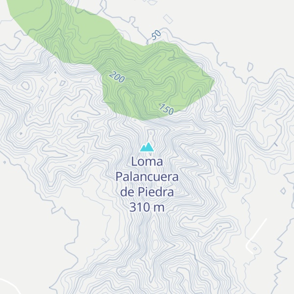 Map of Loma Palancuera de Piedra