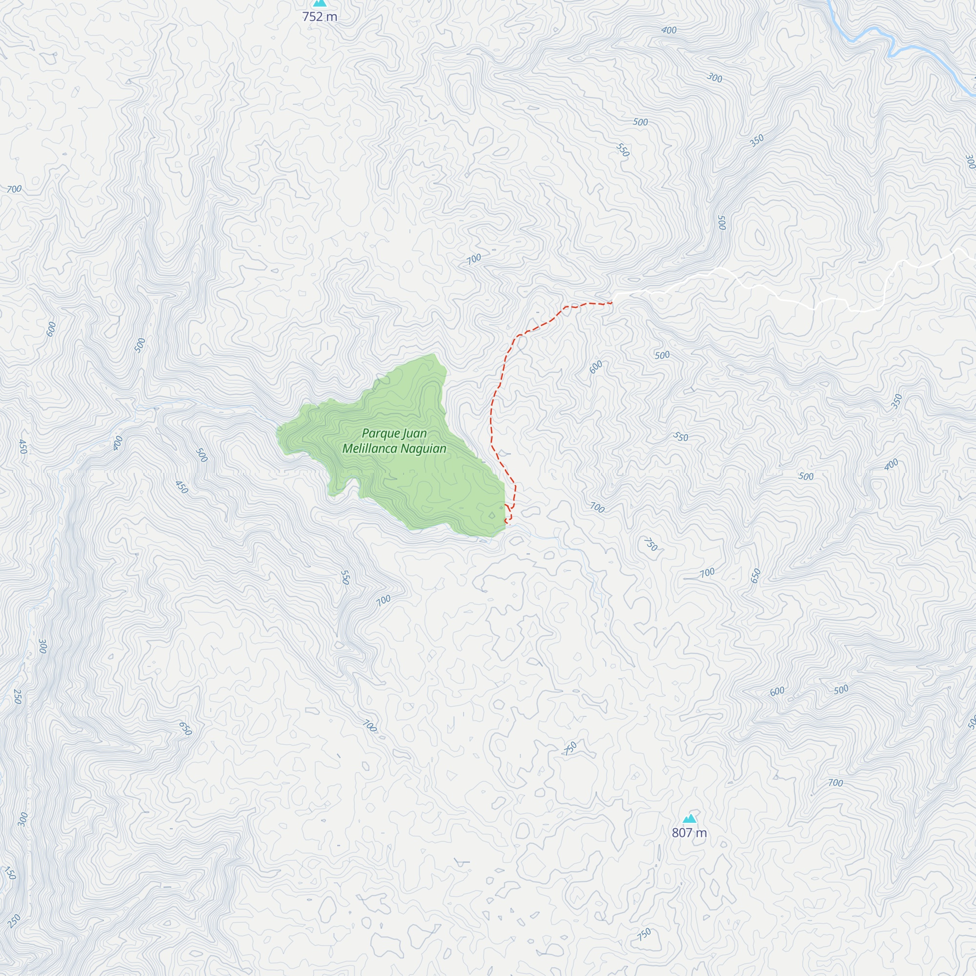 Refugio Huanqui map