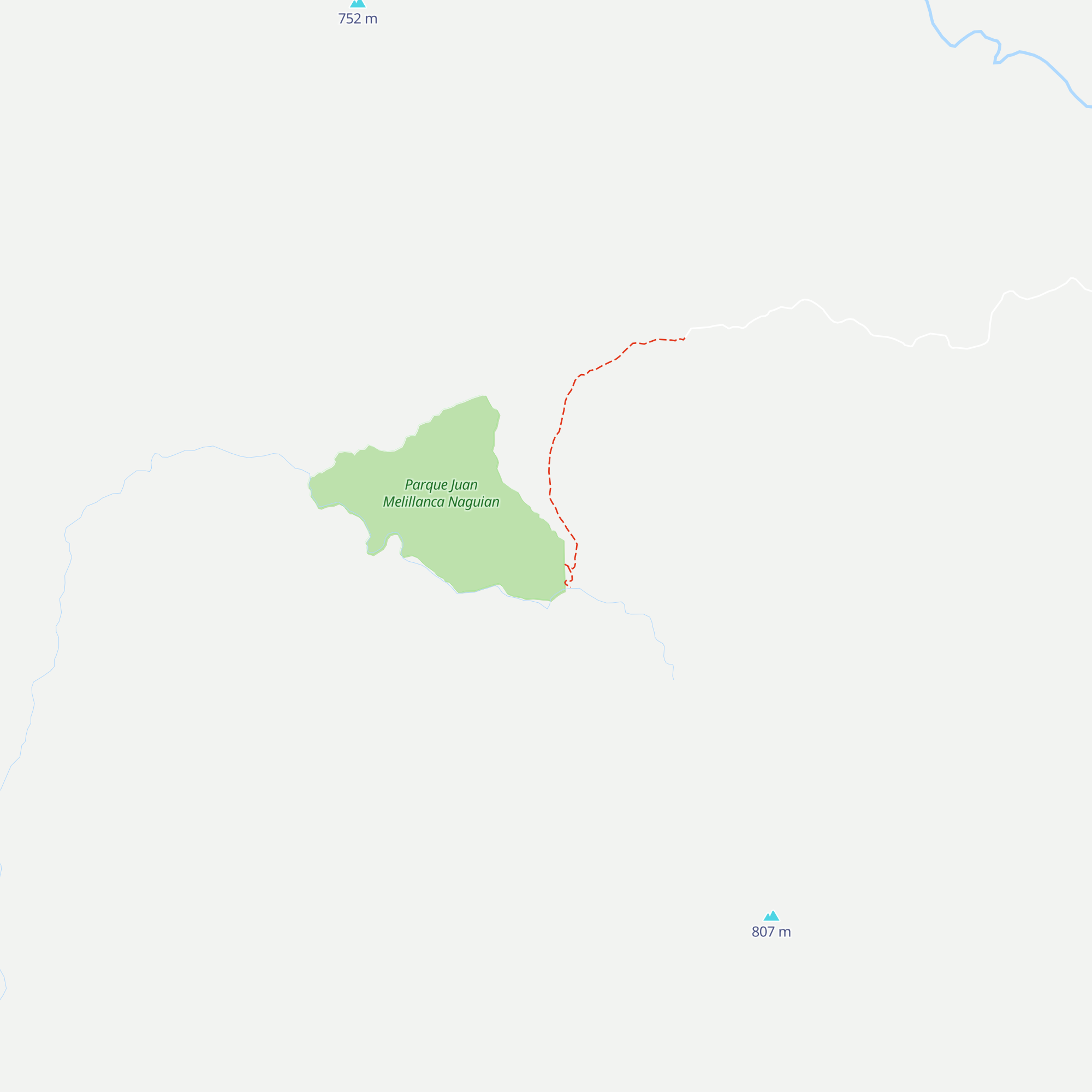 Refugio Huanqui map